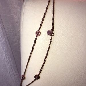 - MARC JACOBS rose gold necklace